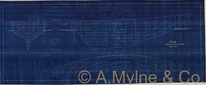 Design 349 — Lines Plan