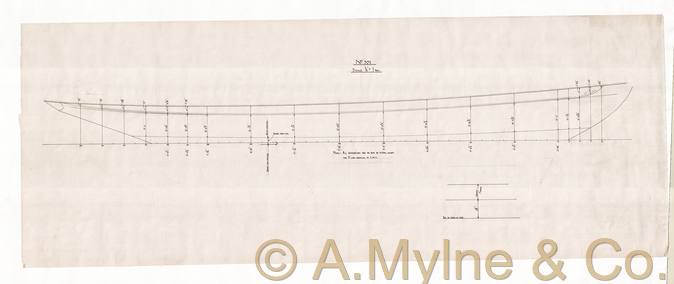 Design 351 — Lines Plan