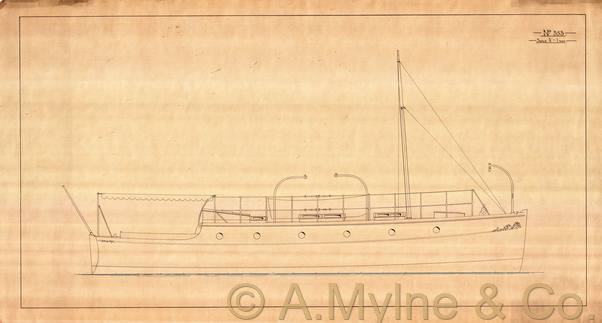 Design 353 — Sail Plan