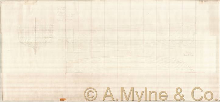 Design 353 — Lines Plan
