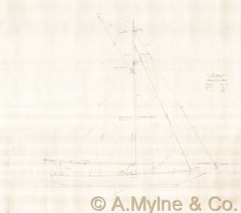 Design 354 — Sail Plan