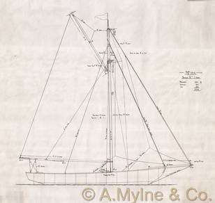 Design 354 — Sail Plan