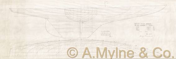 Design 357 — Lines Plan