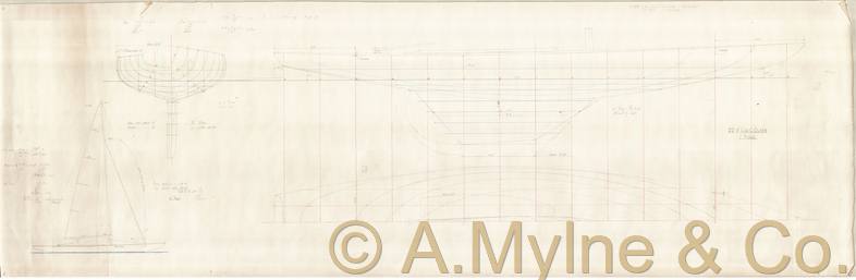 Design 357 — Lines Plan