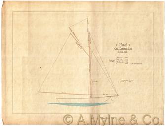Design 36 — Sail Plan