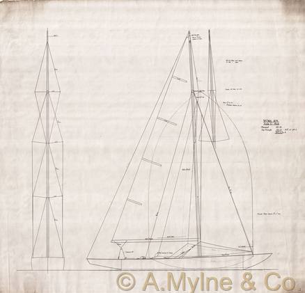 Design 361 — Sail Plan