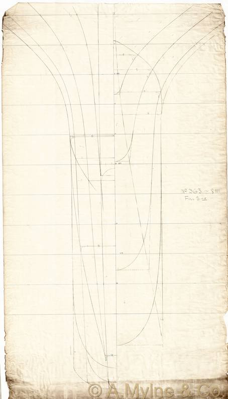 Design 363 — Lines Plan