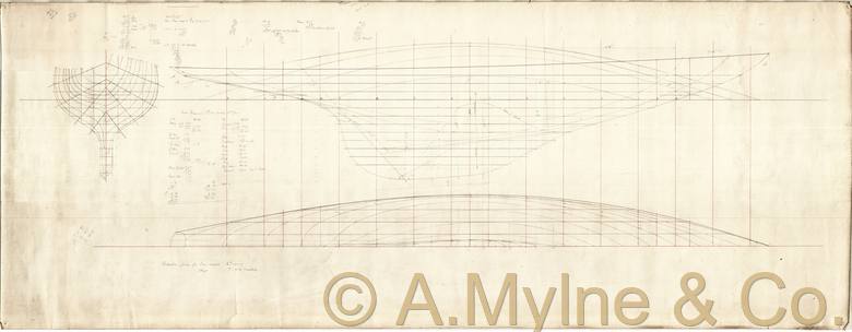 Design 363 — Lines Plan