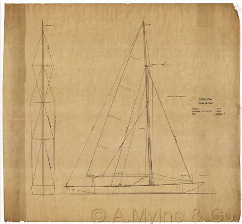 Design 363 — Sail Plan