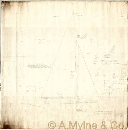 Design 363 — Sail Plan