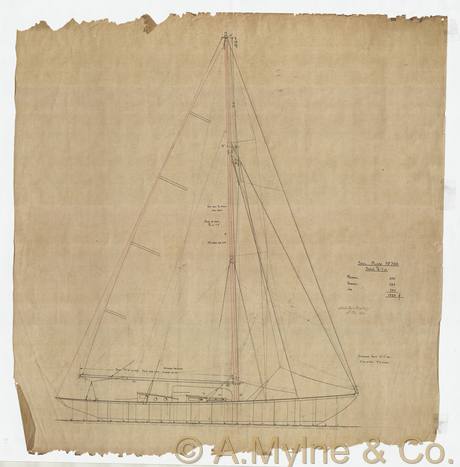 Design 366 — Sail Plan