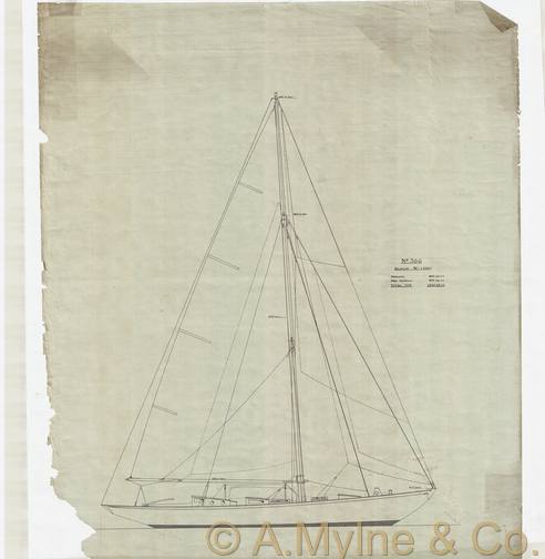 Design 366 — Sail Plan
