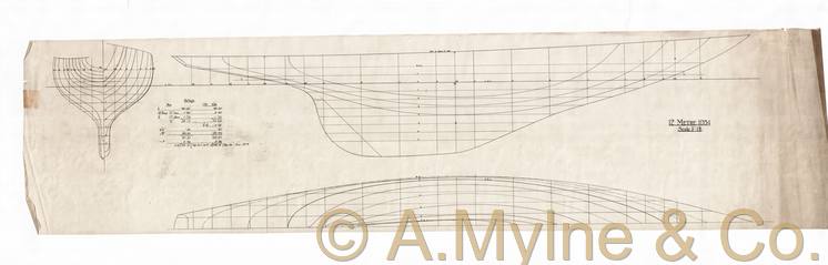 Design 368 — Lines Plan
