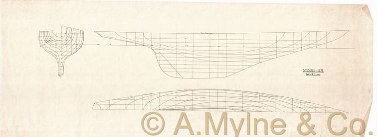Design 368 — Lines Plan