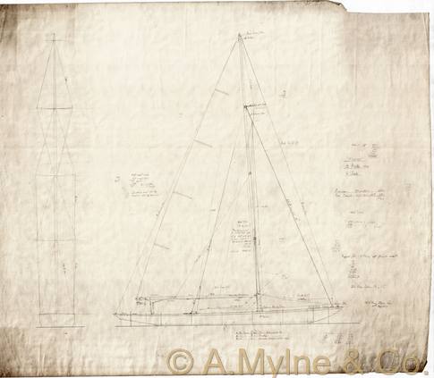 Design 368 — Sail Plan