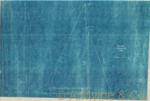 Design 368 — Sail Plan