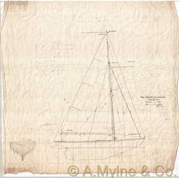 Design 370 — Sail Plan
