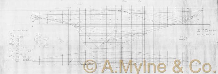 Design 372 — Lines Plan