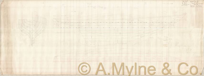 Design 374 — Lines Plan