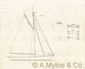Design 377 — Sail Plan