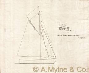 Design 377 — Sail Plan