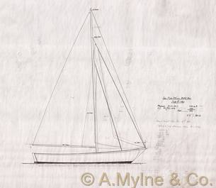 Design 377 — Sail Plan