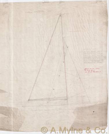 Design 378 — Sail Plan