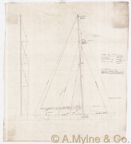 Design 378 — Sail Plan