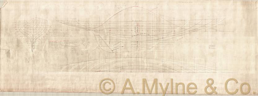 Design 382 — Lines Plan