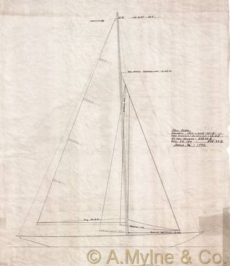Design 382 — Sail Plan
