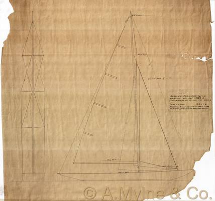 Design 382 — Sail Plan