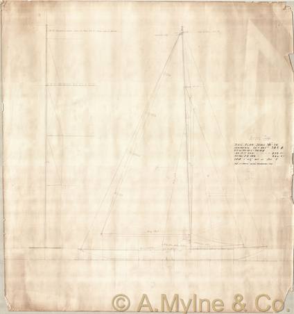 Design 382 — Sail Plan