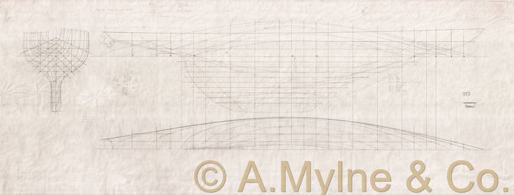 Design 383 — Lines Plan