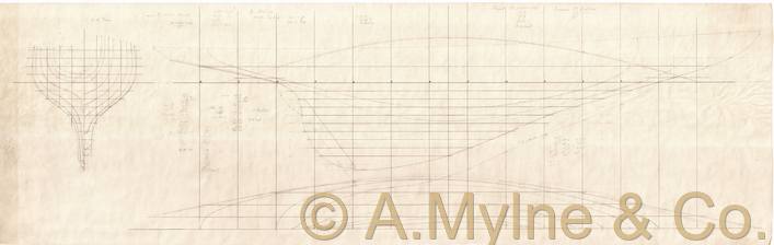 Design 383 — Lines Plan