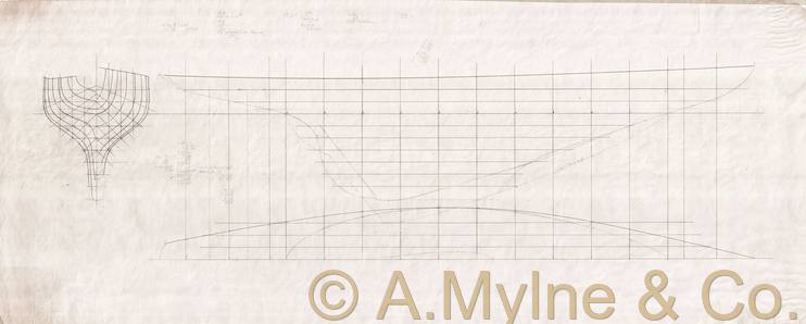 Design 383 — Lines Plan
