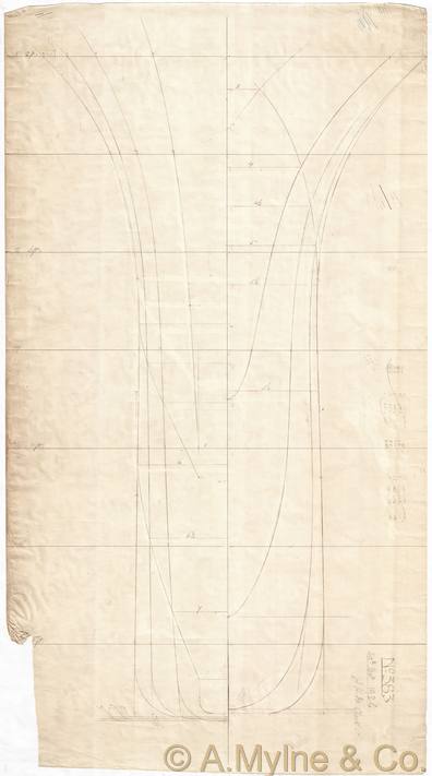 Design 383 — Keel Sections