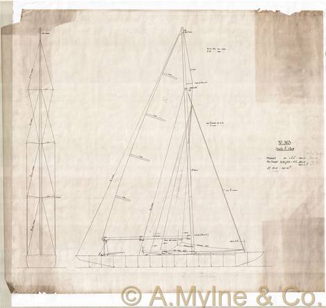 Design 383 — Sail Plan