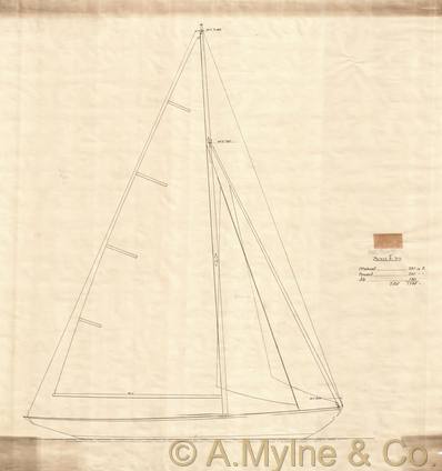 Design 384 — Sail Plan