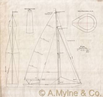 Design 386 — Sail Plan