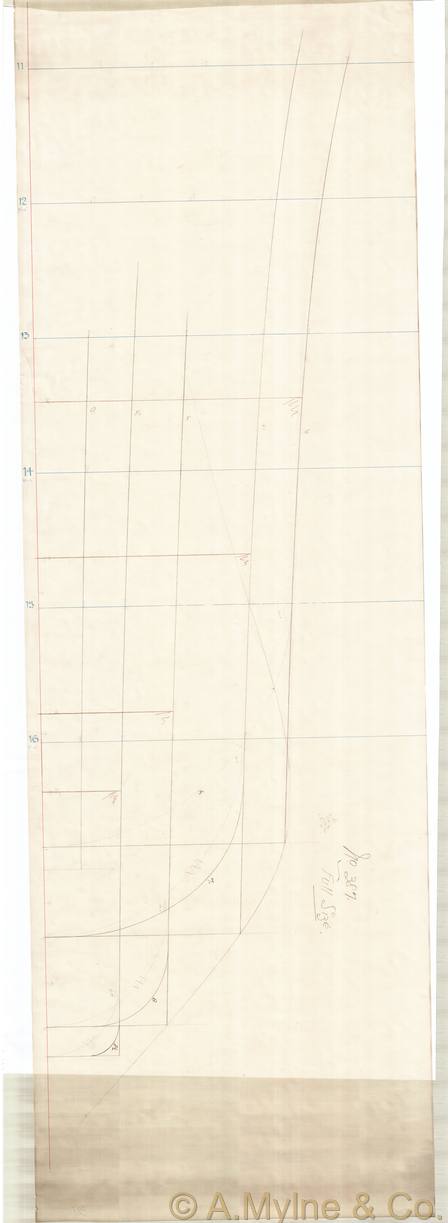 Design 387 — Lines Plan