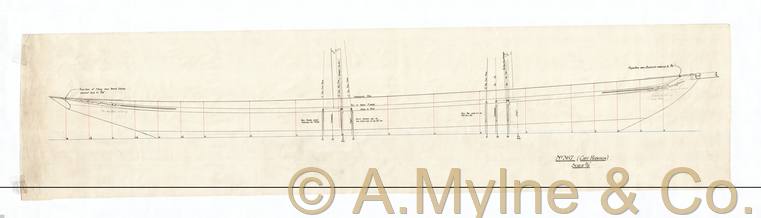 Design 387 — Lines Plan