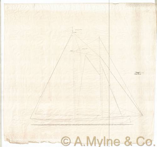 Design 387 — Sail Plan