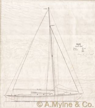 Design 388 — Sail Plan
