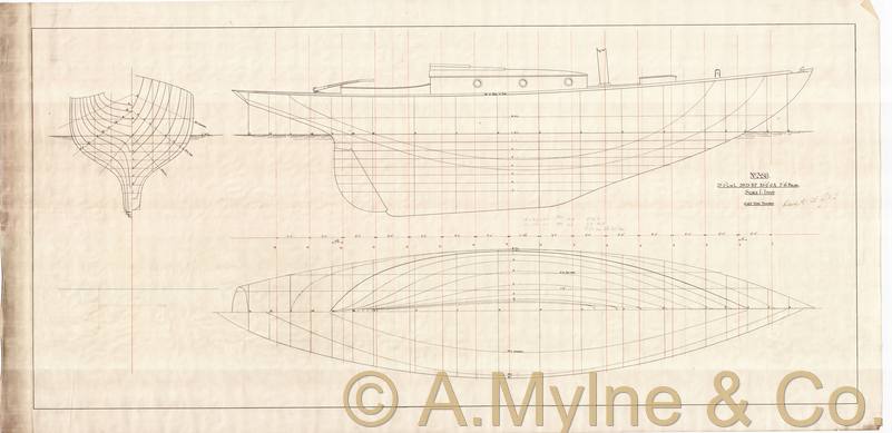 Design 388 — Lines Plan