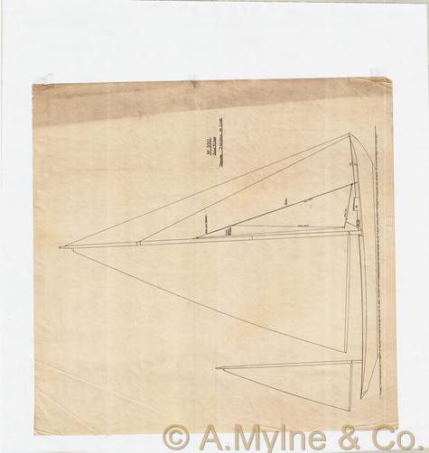 Design 390 — Sail Plan
