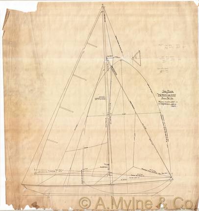 Design 391 — Sail Plan