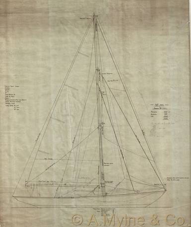 Design 391 — Sail Plan