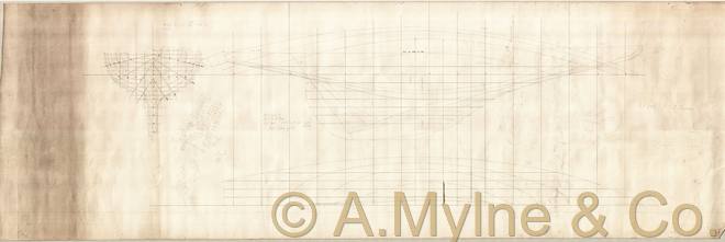 Design 392 — Lines Plan