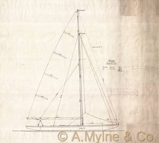 Design 392 — Sail Plan