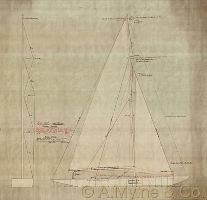 Design 393 — Sail Plan